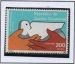 Stamps Equatorial Guinea -  Año internacional d' l' Paz