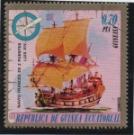 Stamps Equatorial Guinea -  Navío Frances d' dos puentes