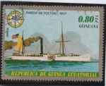 Stamps Equatorial Guinea -  Vapor North River 1807