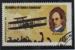 Sellos de Africa - Guinea Ecuatorial -  Historia d' l' Aviación, Wilbur Wright