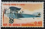 Sellos de Africa - Guinea Ecuatorial -  aviantik berrg c-1 1916