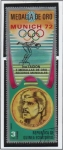 Stamps Equatorial Guinea -  Ganadores d' medallas d' Oro, M, Spitz