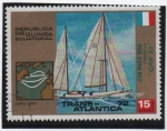 Stamps Equatorial Guinea -  Juegos olimpicos Regatas, Jean-Marie Vidal, Francia