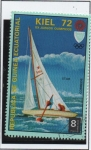 Stamps Equatorial Guinea -  XX Juegos olimpicos Regatas KIEL'72, Star