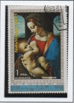 Stamps Equatorial Guinea -  Navidad, Leonardo Davinci