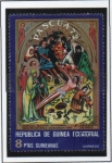 Stamps Equatorial Guinea -  Pascua'72, Rusificación d' Jesús