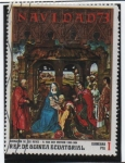 Stamps Equatorial Guinea -  Navidad'73: Adoracion d' l' Reyes