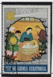 Stamps Equatorial Guinea -  Navidad,74