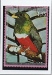 Stamps Equatorial Guinea -  Pajaros d' Australia; Trogocallaris