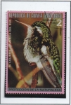 Stamps Equatorial Guinea -  Pajaros d' Australia; Colibri