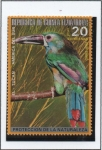 Sellos de Africa - Guinea Ecuatorial -  Pajaros d' Australia; Tucan