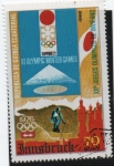 Stamps Equatorial Guinea -  Juegos Olimpicos d' Innsbruck