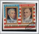 Sellos de Africa - Guinea Ecuatorial -  Presidentes d' America, James Monroe y John Quincy Adams