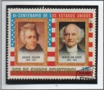 Stamps Equatorial Guinea -  Presidentes d' America, Andrew Jackson y Martin Van Buren