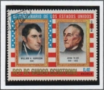 Stamps Equatorial Guinea -  Presidentes d' America, William H.Harrison y John Tyler