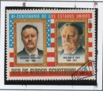 Stamps Equatorial Guinea -  Presidentes d' América, Theororo Roosevelt y William H. Taft