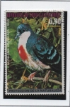 Sellos de Africa - Guinea Ecuatorial -  Pajaros d' Asia; Paloma Apunalada