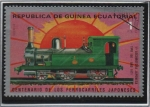 Sellos de Africa - Guinea Ecuatorial -  Centenario d' l' Ferrocarriles Japoneses