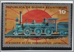 Sellos de Africa - Guinea Ecuatorial -  Centenario d' l' Ferrocarriles Japoneses