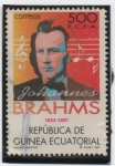 Sellos de Africa - Guinea Ecuatorial -  Johannes Brahms