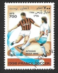 Sellos del Mundo : Asia : Afghanistan : Yt1490 - Copa Mundial de la FIFA 1998 - Francia