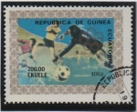 Sellos de Africa - Guinea Ecuatorial -  XX Juegos Olímpicos d' Invierno Innsbruck, Austria; Futbol