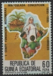 Sellos de Africa - Guinea Ecuatorial -  Misioneras Inmaculada Concepcion, Enseñando