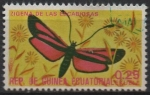 Sellos de Africa - Guinea Ecuatorial -  Mariposas, Zigena d' l' escabiosas