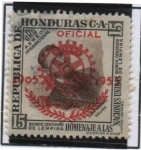 Stamps Honduras -  Homenaje A Las Naciones Unidas