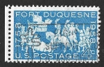 Stamps United States -  1123 - II Centenario de la Conquista de Fort Duquesne