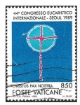 Sellos de Europa - Vaticano -  839 - XLIV Congreso Eucarístico Internacional. Seúl, Corea del Sur