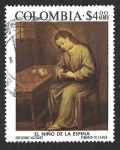 Stamps : America : Colombia :  C617 - Pinturas Colombianas Modernas y Coloniales