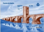 Sellos de Europa - Espaa -  Puentes de España, Frias Bridge, Burgos