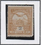 Stamps Hungary -  Turul y Corona d' San Esteban