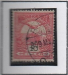 Stamps Hungary -  Turul y Corona d' San Esteban