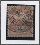 Stamps Hungary -  Turul y Corona d' San Esteban