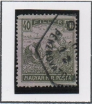 Stamps Hungary -  Cosecha