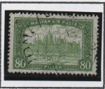 Stamps Hungary -  Edificio d' Parlamento d' Busapes