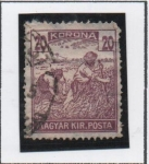 Stamps Hungary -  Cosecha