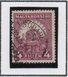 Stamps Hungary -  Corona d' San Esteban