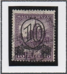 Stamps Hungary -  Corona d' San Esteban