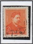 Stamps Hungary -  Janos Arany