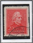 Stamps Hungary -  Franz Liszt