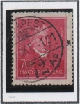 Stamps Hungary -  Farkas Bolyai