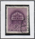 Stamps Hungary -  Corona d San Esteban