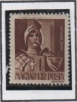 Stamps Hungary -  J'anos d' Hunyadi