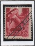 Stamps Hungary -  St. Margarita