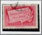 Stamps Hungary -  La patria llama