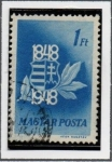 Stamps Hungary -  Armas d' Hungria