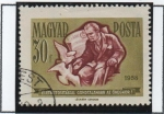 Stamps Hungary -  Anciano